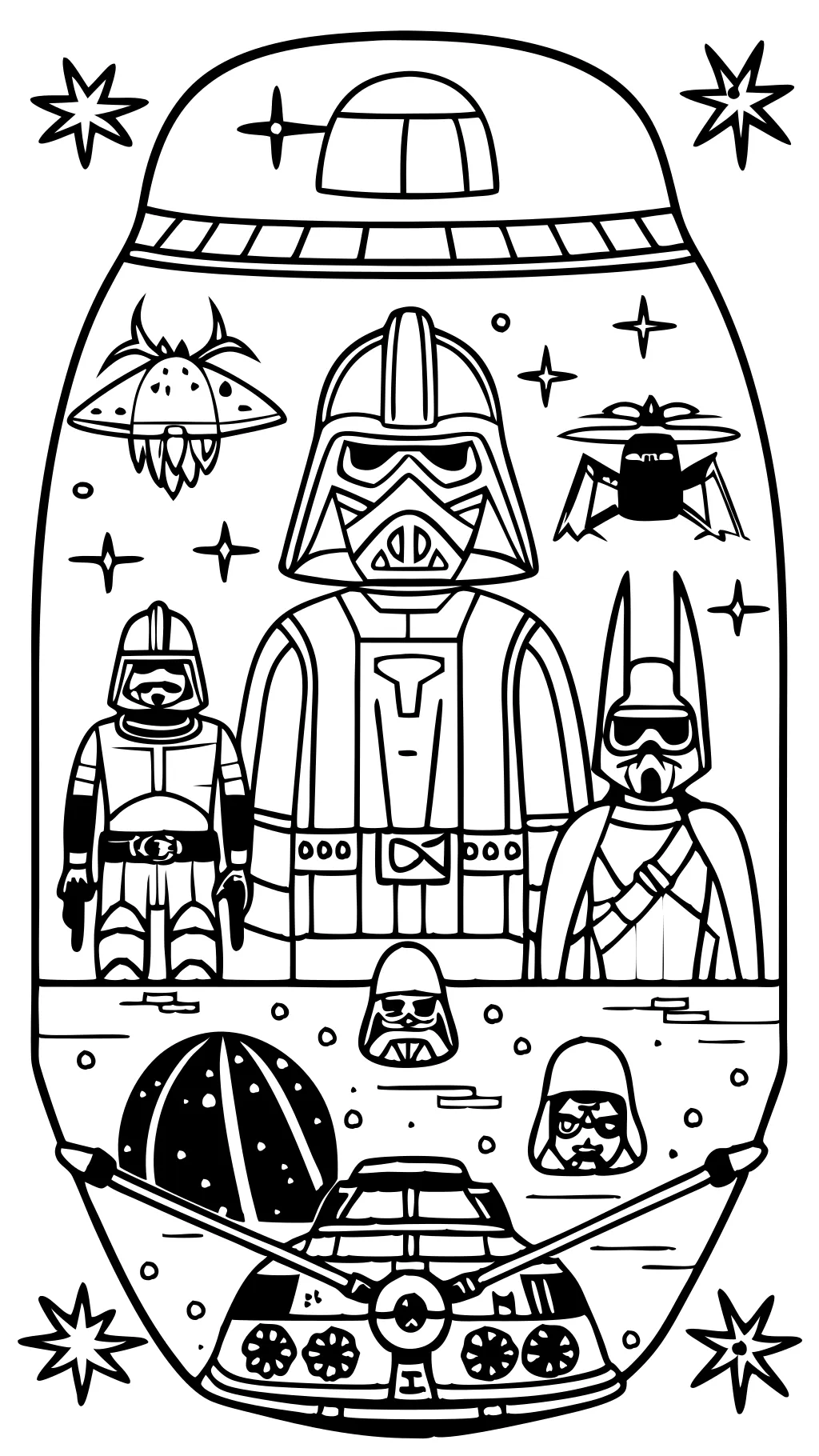 star wars coloring pages free printable